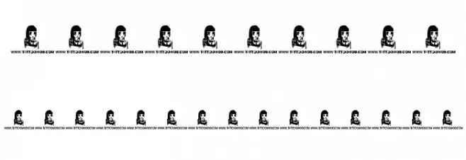 Crazy Hearts Font OTHER CHARS