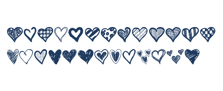 Crazy Hearts Lowercase