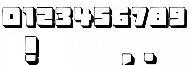 Crazy Hollow Regular Font OTHER CHARS