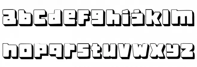 Crazy Hollow Regular Шрифта ВЕРХНИЙ