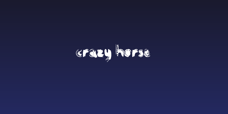 Crazy Horse Social Header