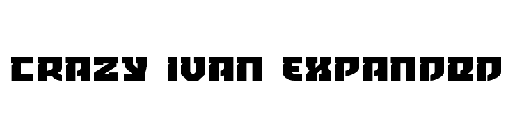 Crazy Ivan Expanded  لخطوط تنزيل
