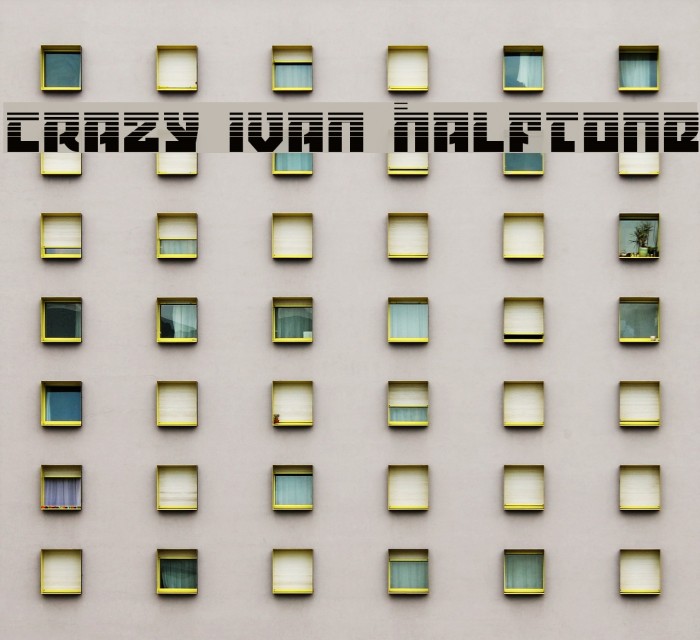 Crazy Ivan Halftone Example 2