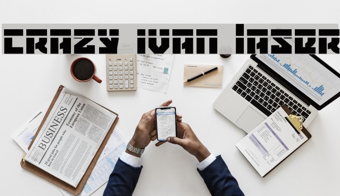 Crazy Ivan Laser Font examples