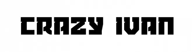 Crazy Ivan  تنزيل الخطوط