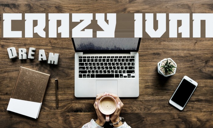 Crazy Ivan Font examples