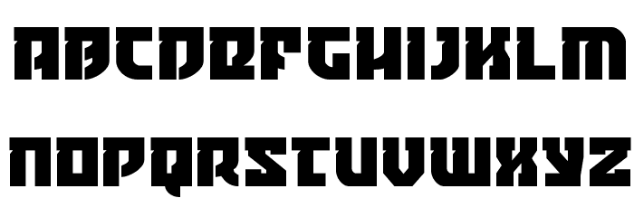 Crazy Ivan Font LOWERCASE