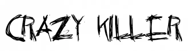 Crazy Killer  font caratteri gratis