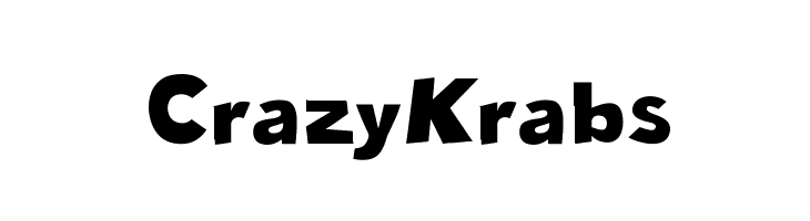 Crazy Krabs  Fuentes Gratis Descargar