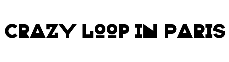 Crazy Loop in Paris  Descarca Fonturi Gratis