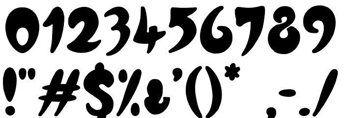 Crazy Love Song Font OTHER CHARS
