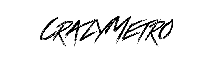 Crazy Metro  Frei Schriftart Herunterladen