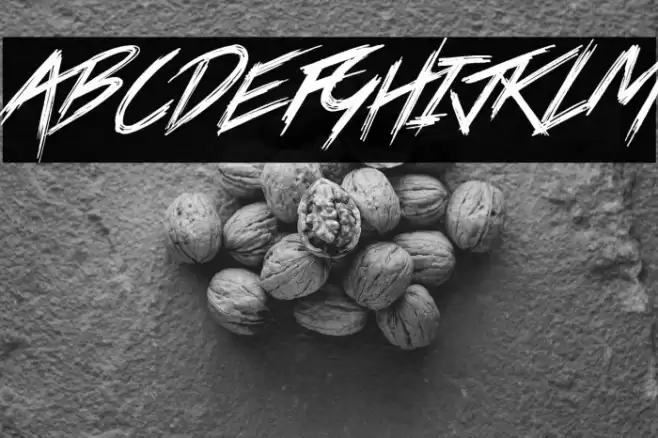 Crazy Metro Font examples