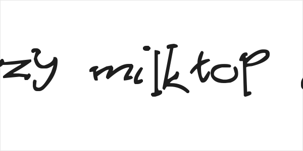 Crazy Milktop Girl Logo
