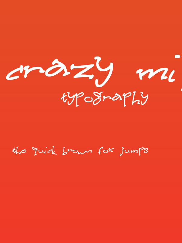 Crazy Milktop Girl Poster