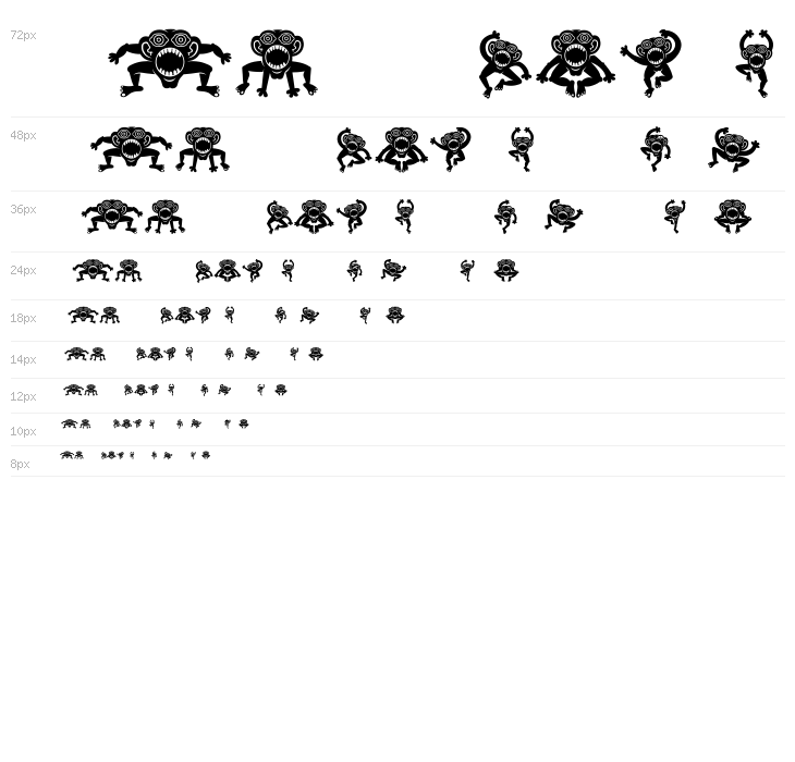 Crazy Monkey Regular Waterfall