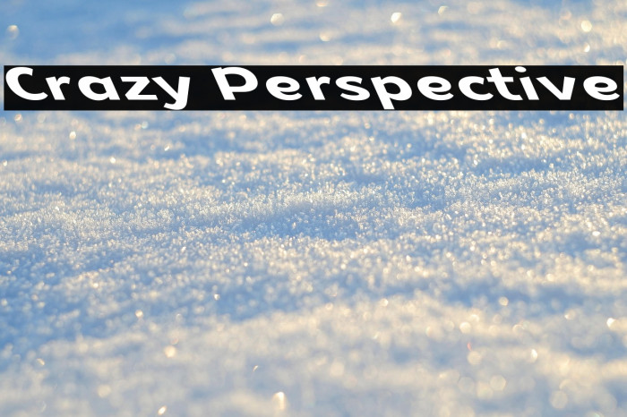 Crazy Perspective Example 3