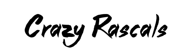 Crazy Rascals  font caratteri gratis