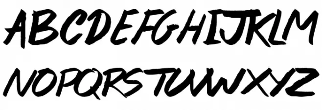 Crazy Rascals Font Litere mari