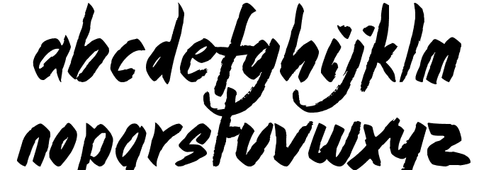 Crazy Rascals Font LOWERCASE