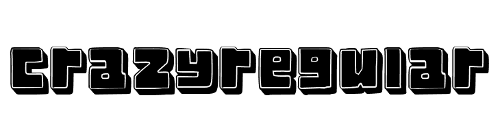 Crazy Regular  Fuentes Gratis Descargar