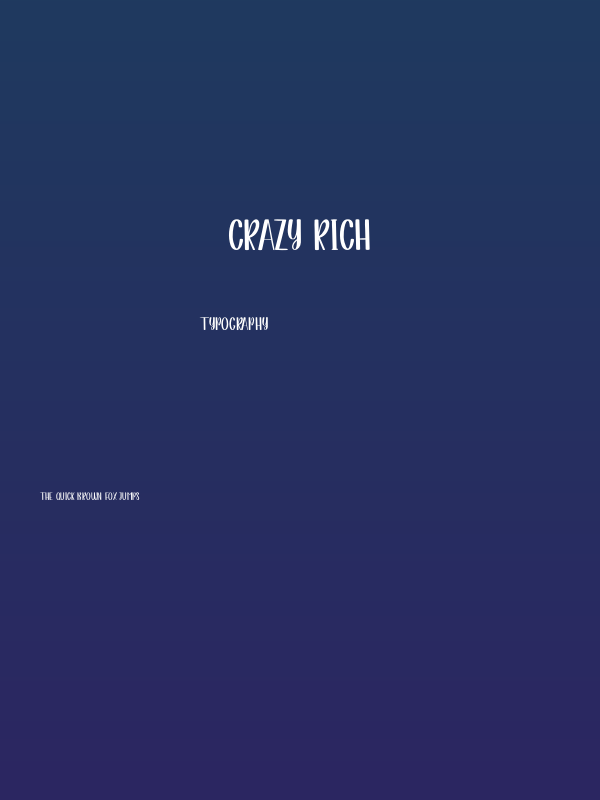 Crazy Rich Poster