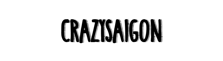 Crazy Saigon Font