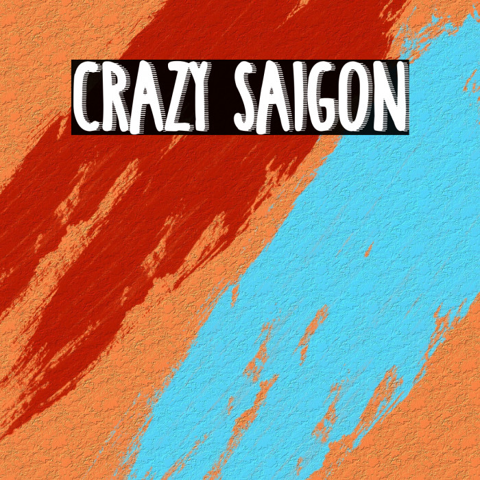 Crazy Saigon Font examples