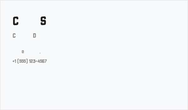 Crazy Sixties Business Card