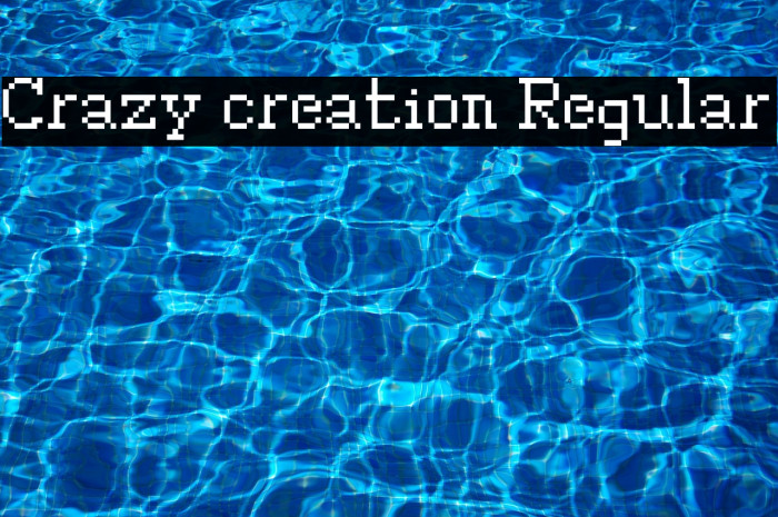 Crazy creation Regular Example 2