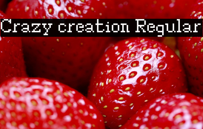 Crazy creation Regular Example 3