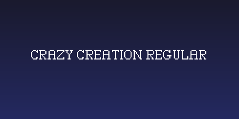 Crazy creation Regular Social Header