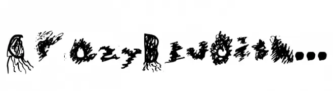 CrazyBludish...  font caratteri gratis