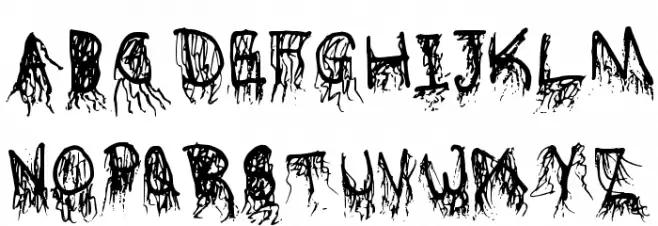 CrazyBludish... Schriftart Groß