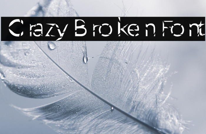 CrazyBrokenFont Example 3