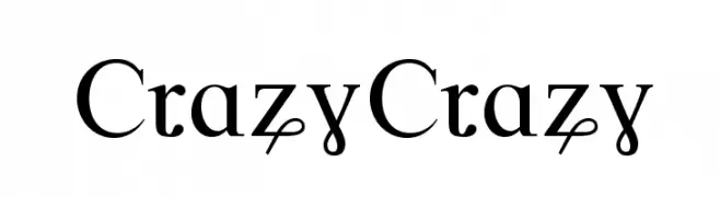CrazyCrazy  Free Fonts Download