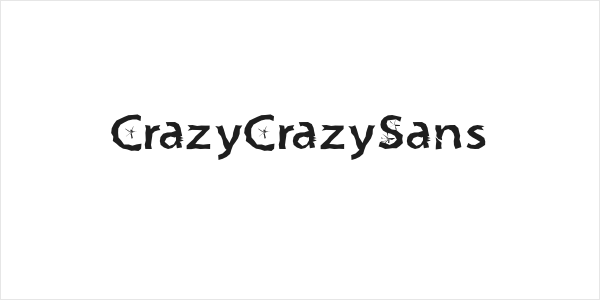 CrazyCrazySans Logo
