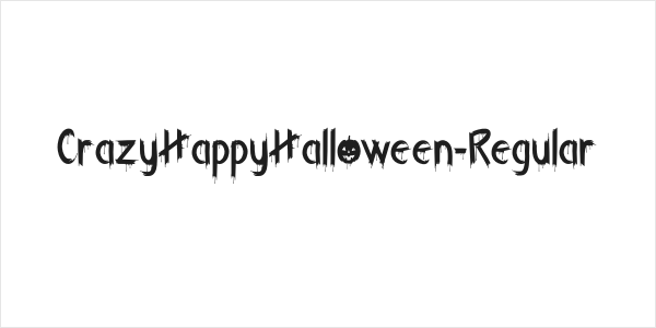CrazyHappyHalloween-Regular Logo