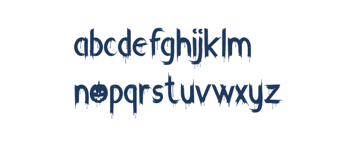 CrazyHappyHalloween-Regular Lowercase