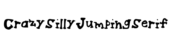 CrazySillyJumpingSerif  font caratteri gratis