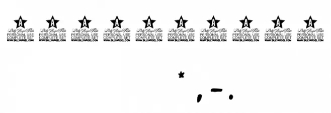 CrazySummerPersonalUse-Reg Font OTHER CHARS