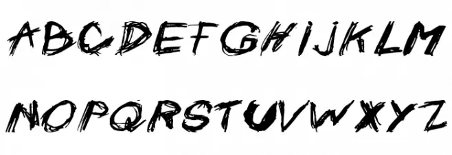 Crazysk8 フォント 大文字