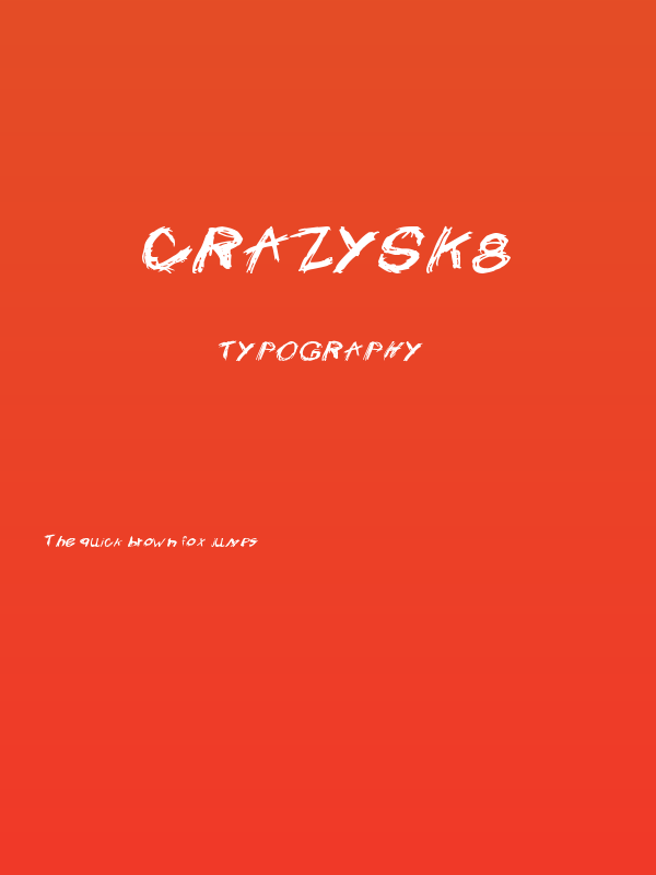 Crazysk8 Poster