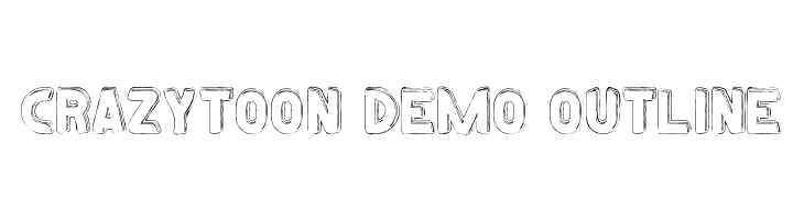 Crazytoon Demo Outline  font caratteri gratis