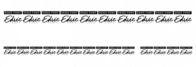 Crazytoon Demo Outline Font OTHER CHARS