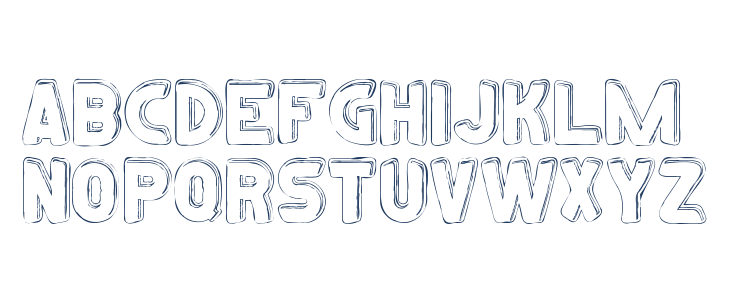 Crazytoon Demo Outline Lowercase