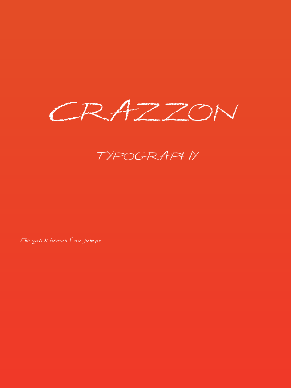 Crazzon Poster