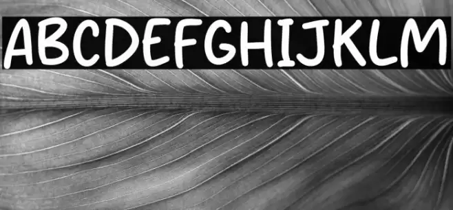 Cream Bake Font examples