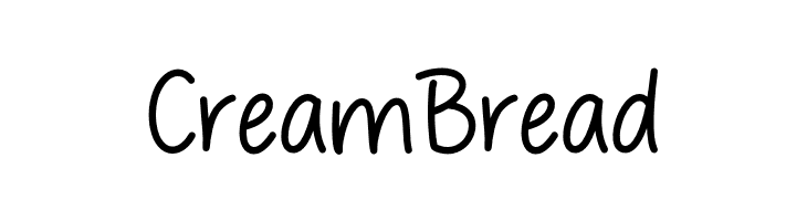 Cream Bread  font caratteri gratis