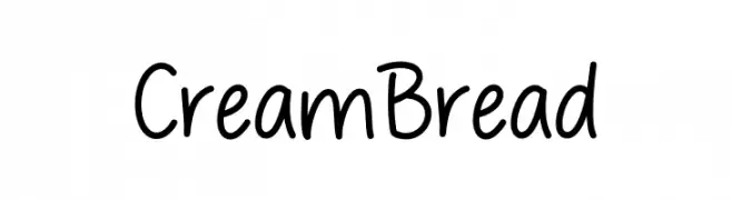 Cream Bread  Free Fonts Download